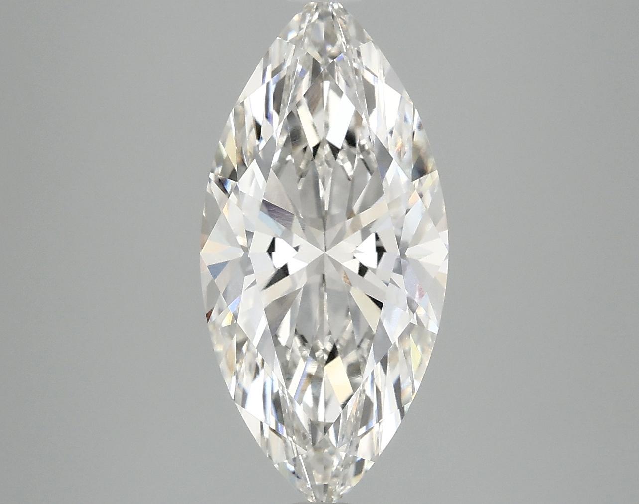3.09 Carat Marquise Shaped Excellent Cut VS1 IGI Certified Lab Grown Diamond