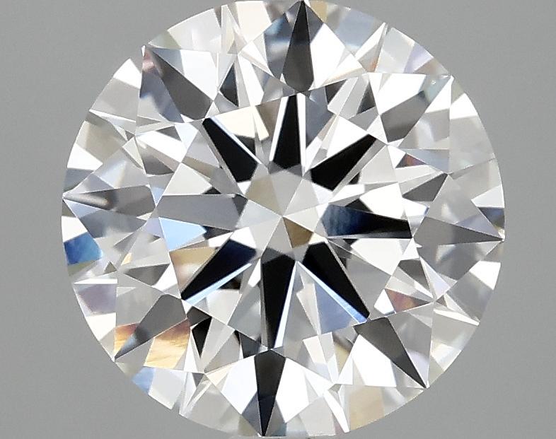 3.07 Carat Round Shaped Ideal Cut VVS2 IGI Certified Lab Grown Diamond