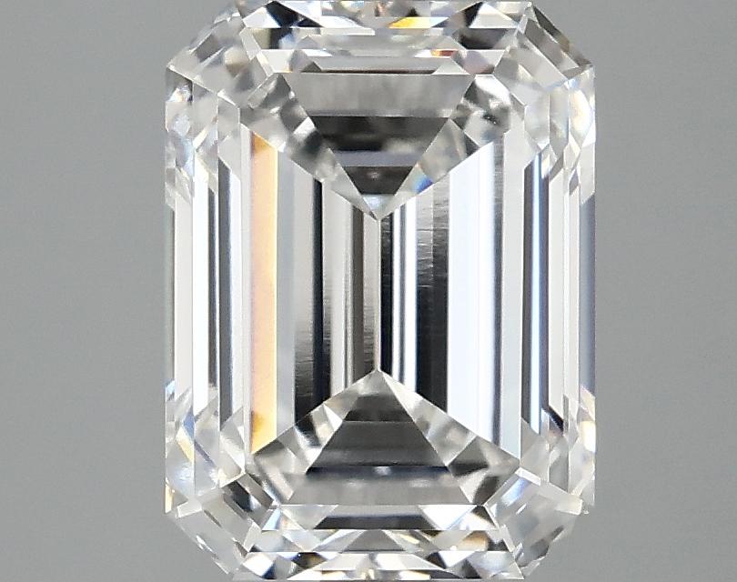 3.07 Carat Emerald Shaped Excellent Cut VVS2 IGI Certified Lab Grown Diamond
