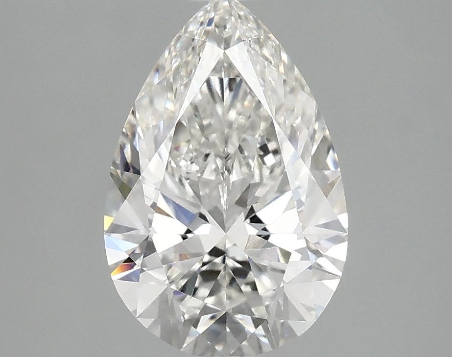 2.03 Carat Pear Shaped Excellent Cut VVS2 IGI Certified Lab Grown Diamond