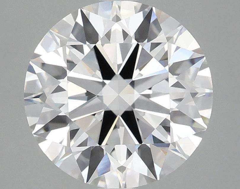 3.08 Carat Round Shaped Ideal Cut VVS2 IGI Certified Lab Grown Diamond