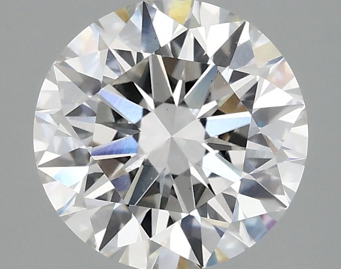 2.08 Carat Round Shaped Excellent Cut VS1 IGI Certified Lab Grown Diamond