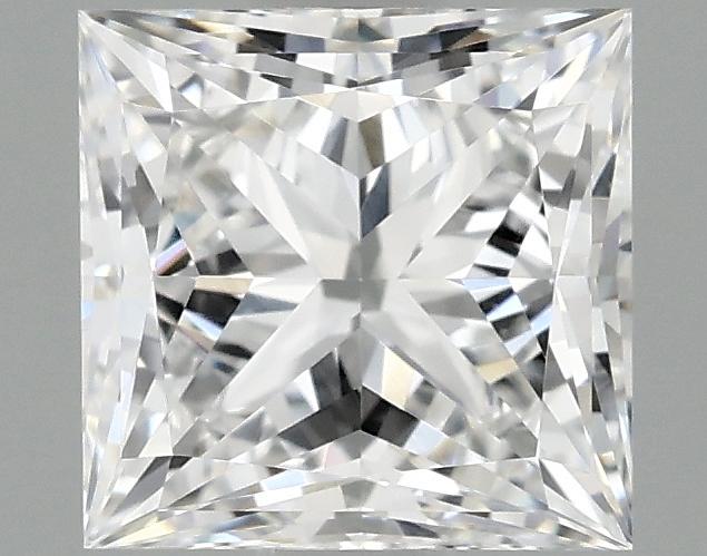 0.97 Carat Princess Shaped Ideal Cut VVS2 IGI Certified Lab Grown Diamond