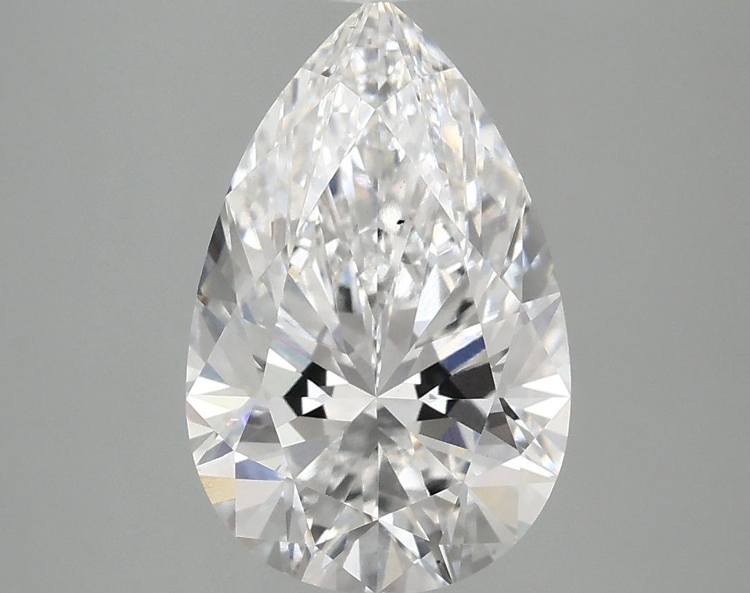 3.08 Carat Pear Shaped Ideal Cut VS2 IGI Certified Lab Grown Diamond