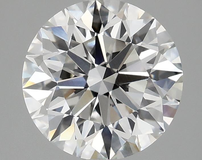 2.05 Carat Round Shaped Excellent Cut VVS2 IGI Certified Lab Grown Diamond
