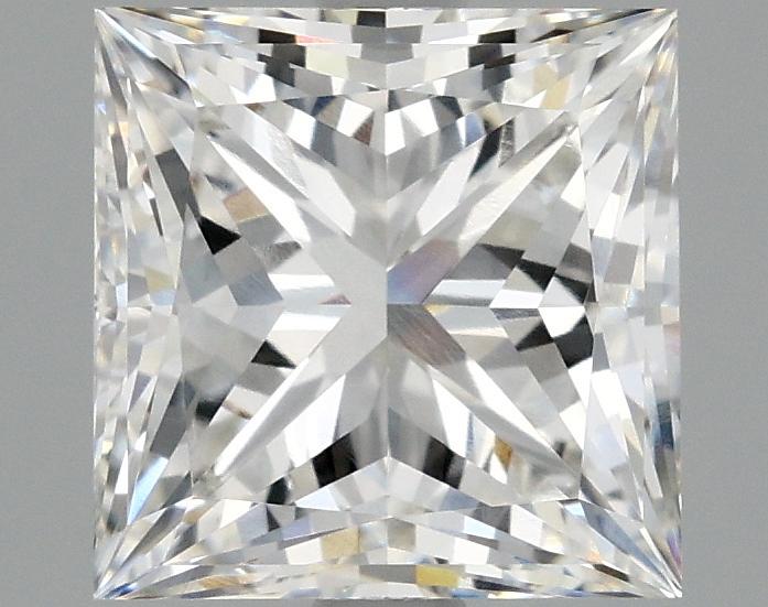 3.02 Carat Princess Shaped Ideal Cut VVS2 IGI Certified Lab Grown Diamond