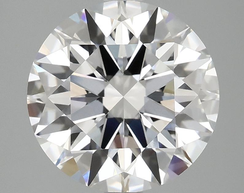 3.09 Carat Round Shaped Ideal Cut VVS2 IGI Certified Lab Grown Diamond