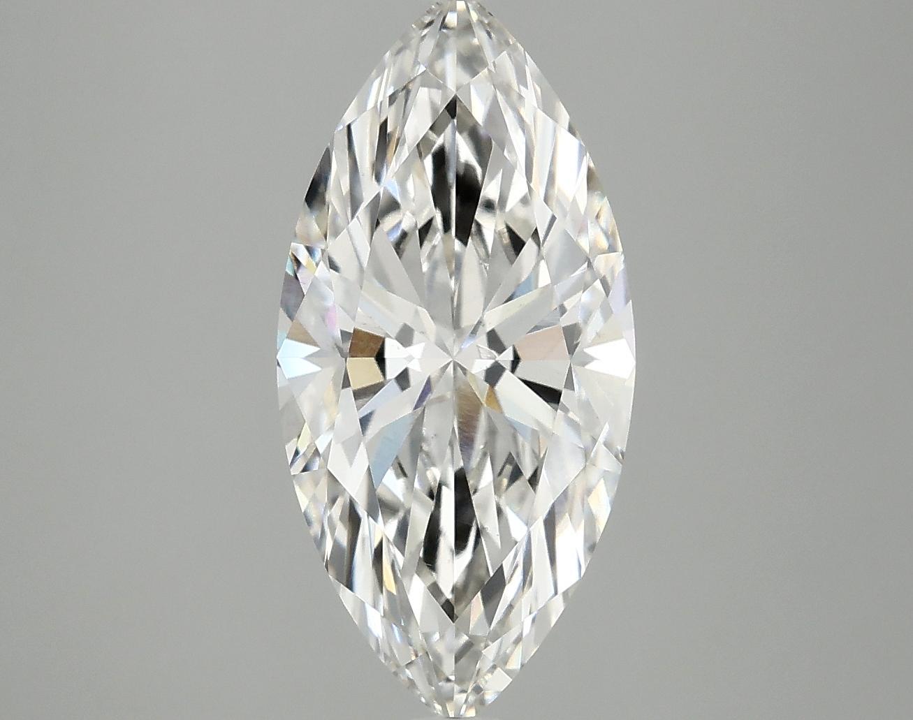 3.1 Carat Marquise Shaped Excellent Cut VS1 IGI Certified Lab Grown Diamond