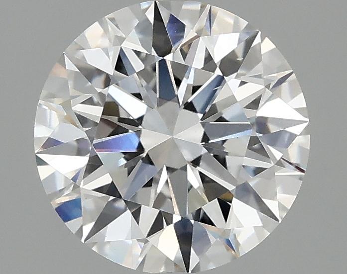 2.08 Carat Round Shaped Excellent Cut VS2 IGI Certified Lab Grown Diamond