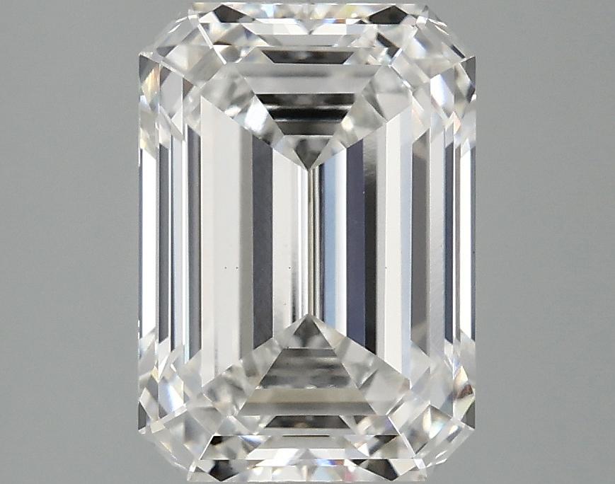 3.12 Carat Emerald Shaped Ideal Cut VS1 IGI Certified Lab Grown Diamond