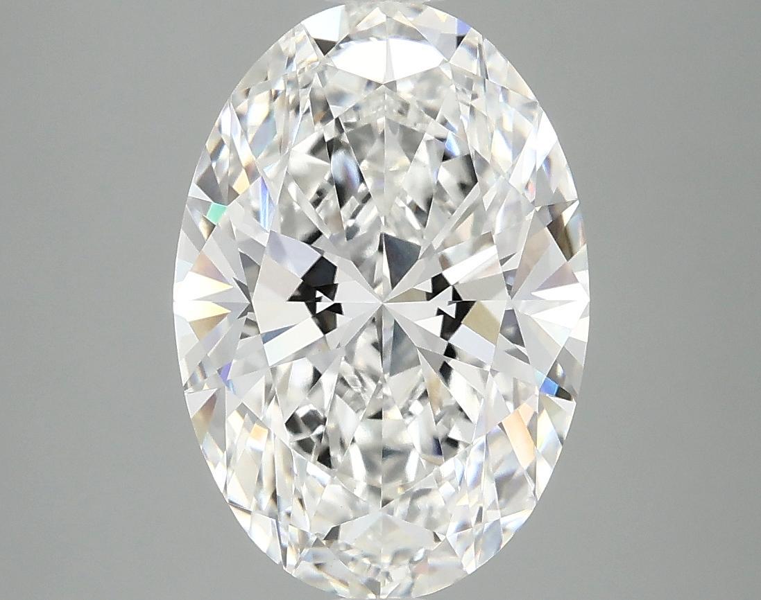 4.02 Carat Oval Shaped Ideal Cut VVS2 IGI Certified Lab Grown Diamond