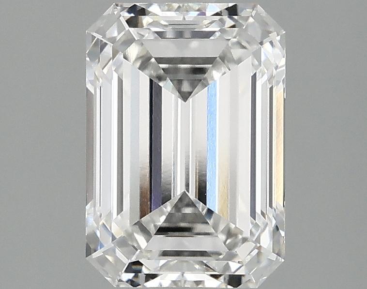 2.1 Carat Emerald Shaped Ideal Cut VVS2 IGI Certified Lab Grown Diamond