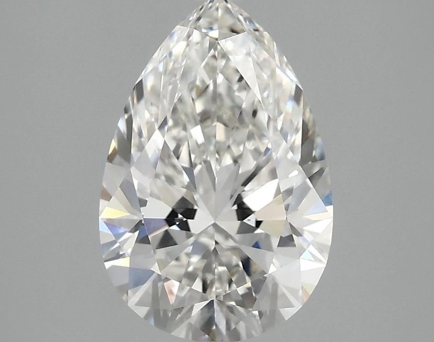 2.0 Carat Pear Shaped Excellent Cut VVS2 IGI Certified Lab Grown Diamond