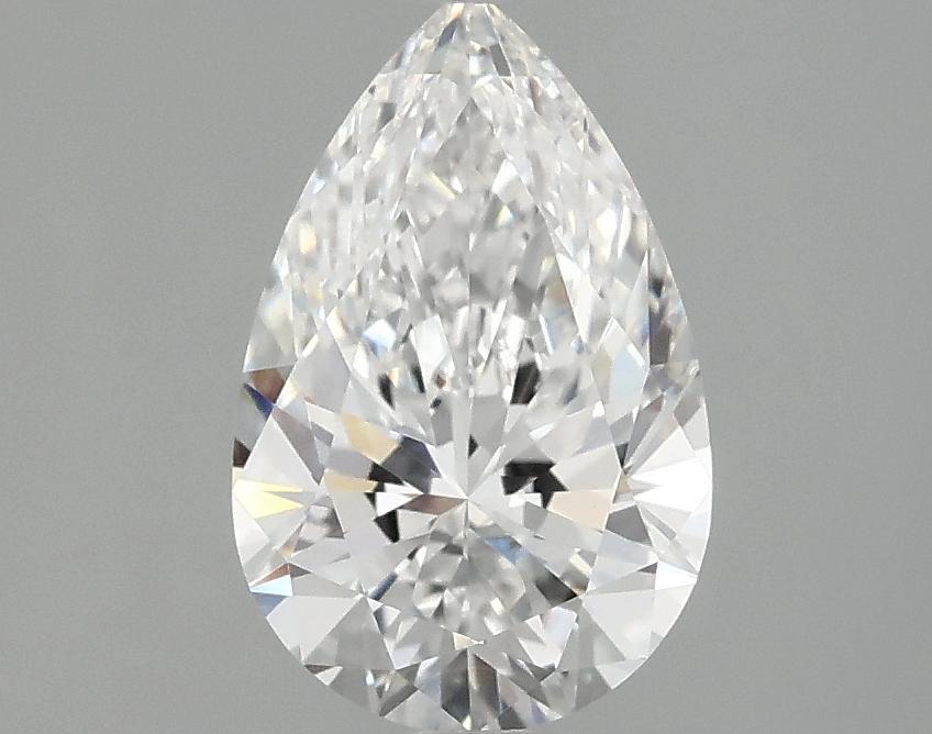 1.5 Carat Pear Shaped Ideal Cut VVS2 IGI Certified Lab Grown Diamond