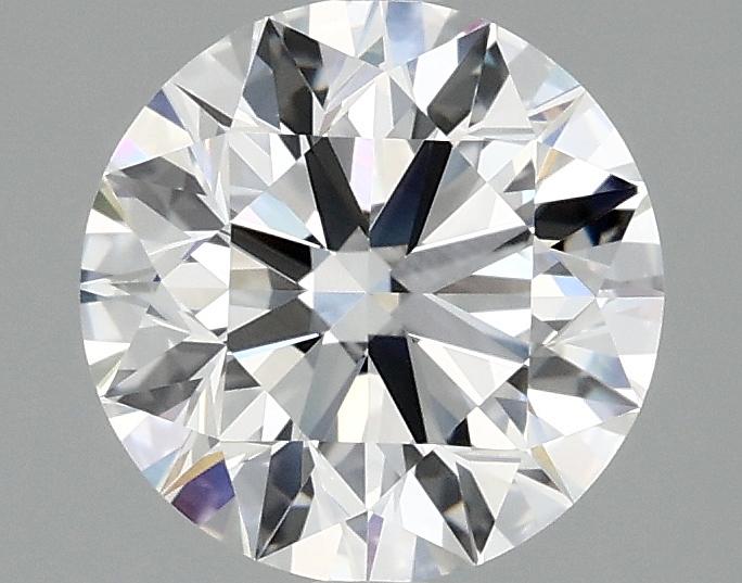 2.03 Carat Round Shaped Ideal Cut VVS2 IGI Certified Lab Grown Diamond