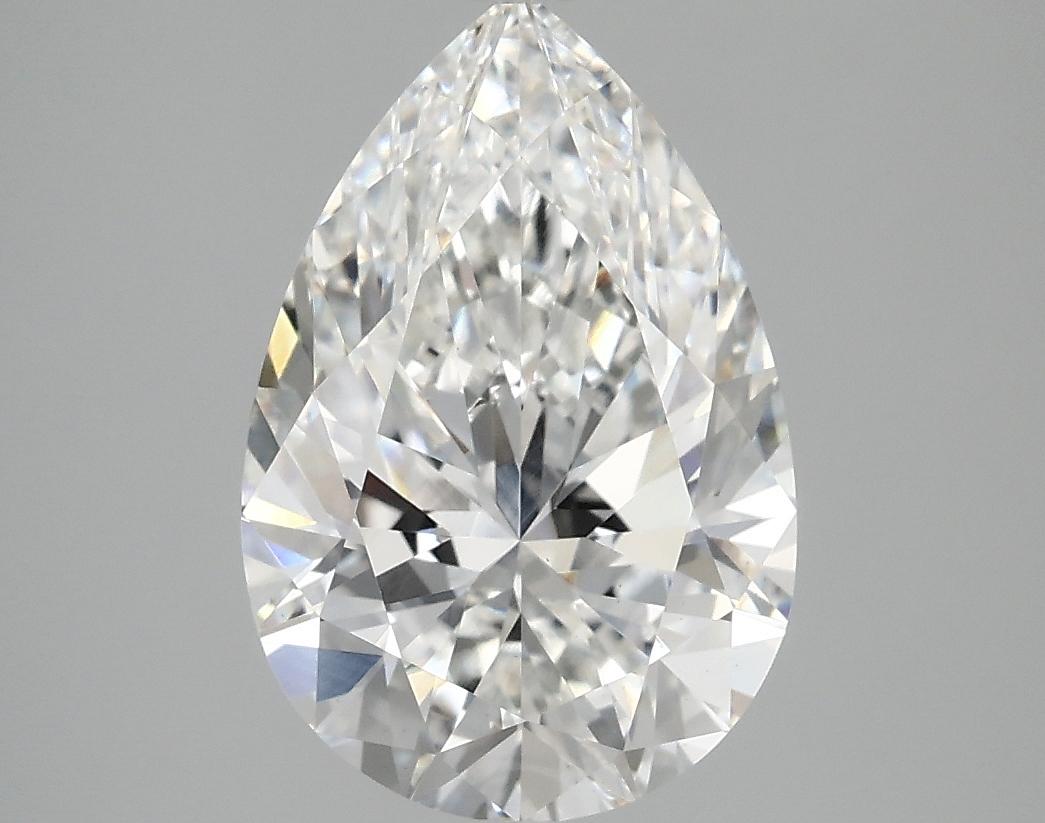 3.09 Carat Pear Shaped Excellent Cut VS1 IGI Certified Lab Grown Diamond