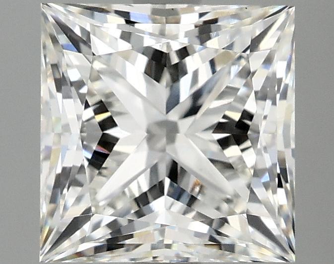 2.77 Carat Princess Shaped Ideal Cut VS1 IGI Certified Lab Grown Diamond