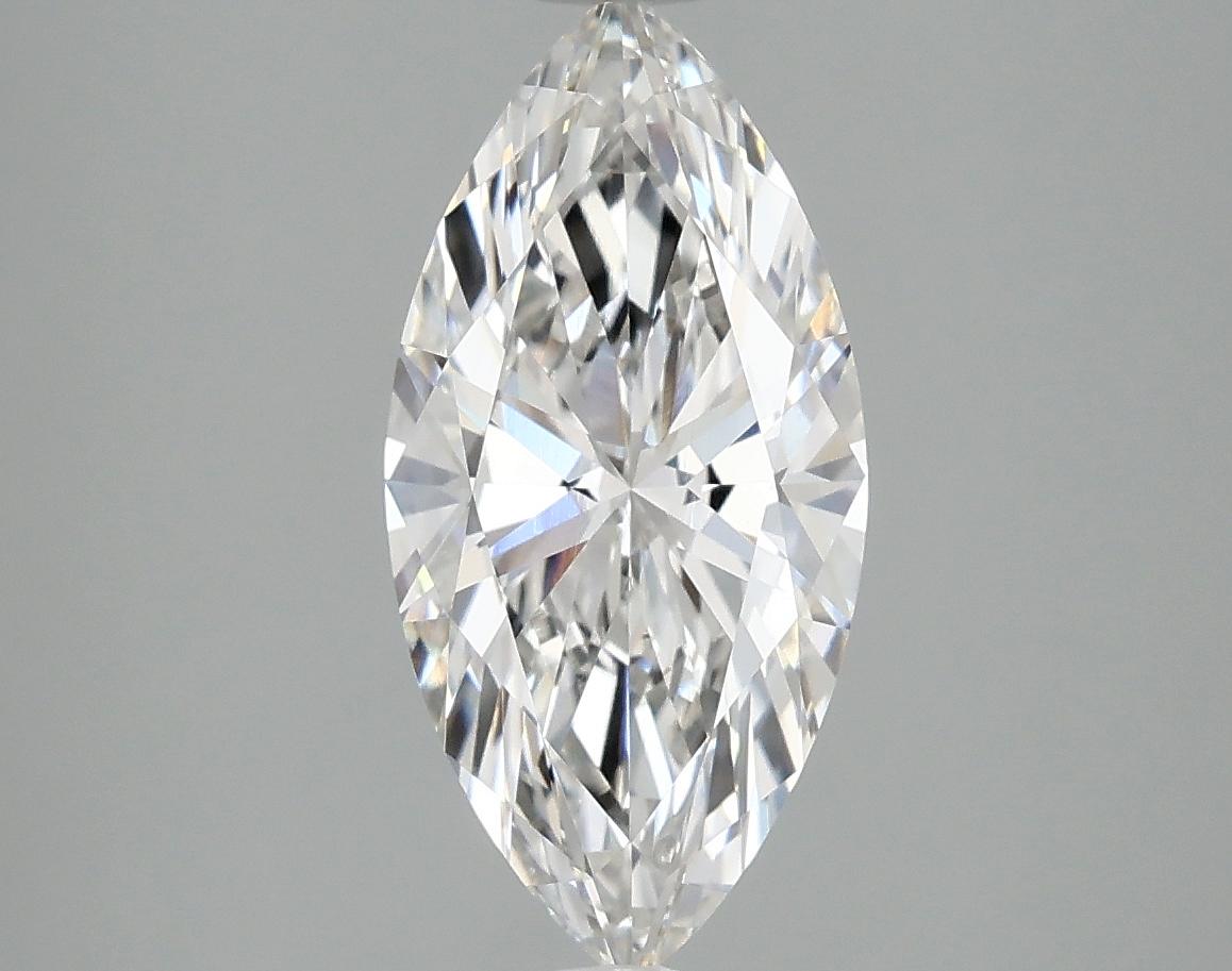 2.03 Carat Marquise Shaped Excellent Cut VVS2 IGI Certified Lab Grown Diamond