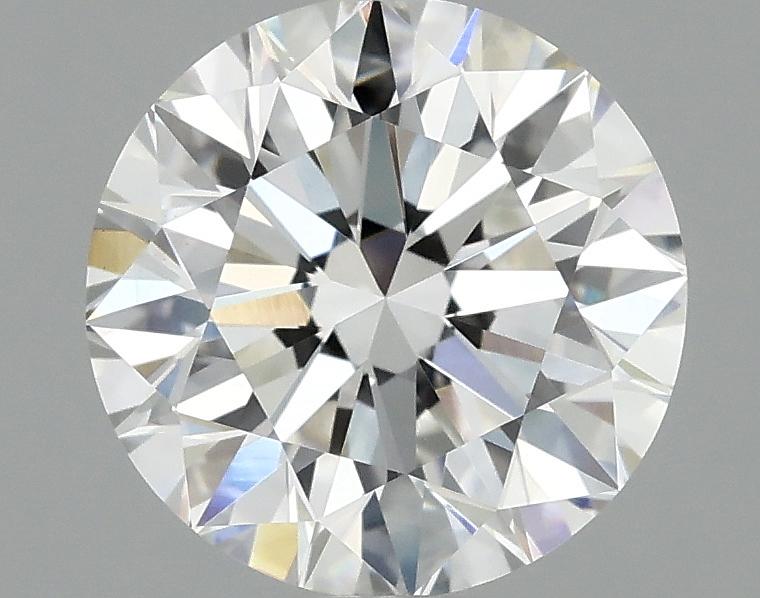 2.03 Carat Round Shaped Ideal Cut VVS2 IGI Certified Lab Grown Diamond