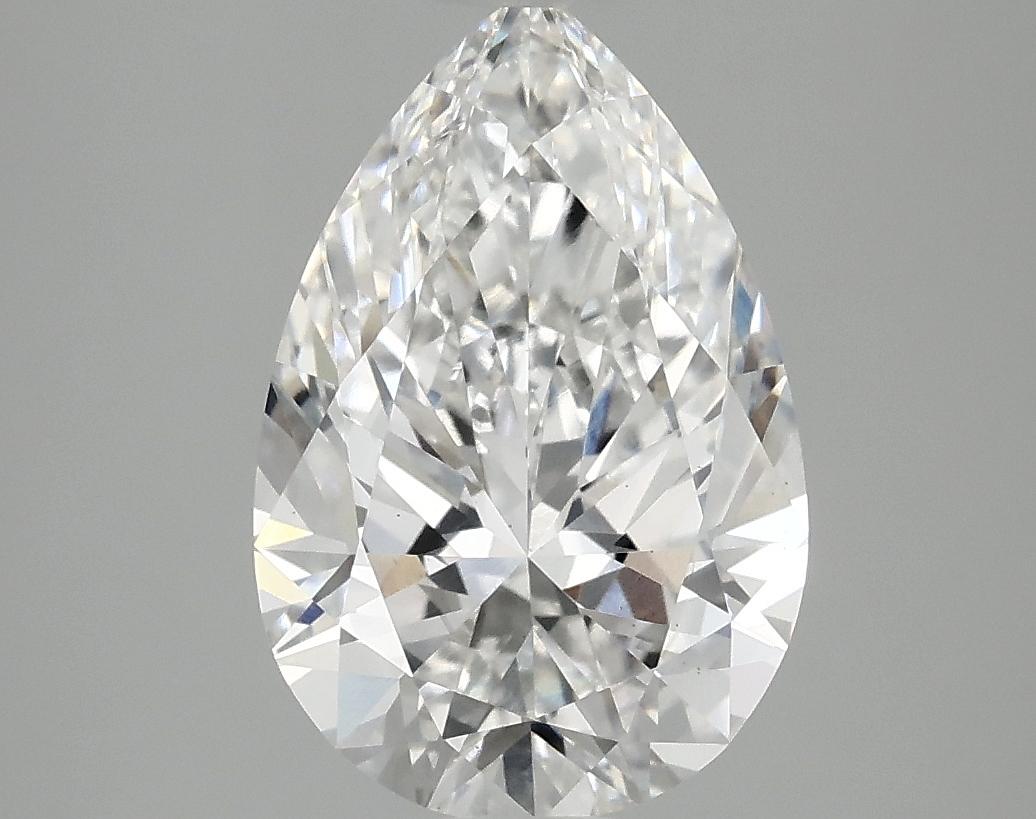 3.02 Carat Pear Shaped Excellent Cut VS1 IGI Certified Lab Grown Diamond