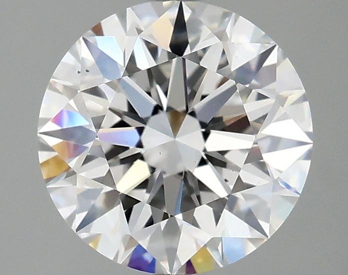 2.06 Carat Round Shaped Excellent Cut VS2 IGI Certified Lab Grown Diamond