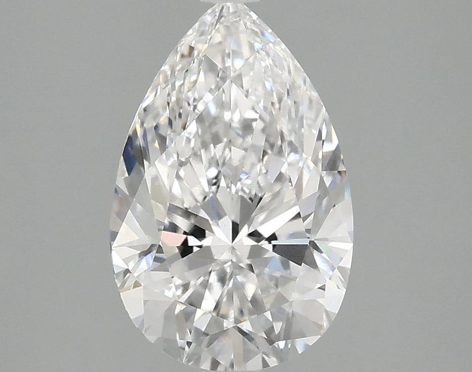 2.07 Carat Pear Shaped Ideal Cut VVS2 IGI Certified Lab Grown Diamond
