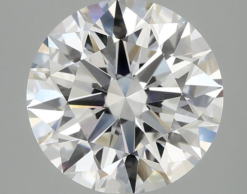 3.09 Carat Round Shaped Ideal Cut VVS2 IGI Certified Lab Grown Diamond