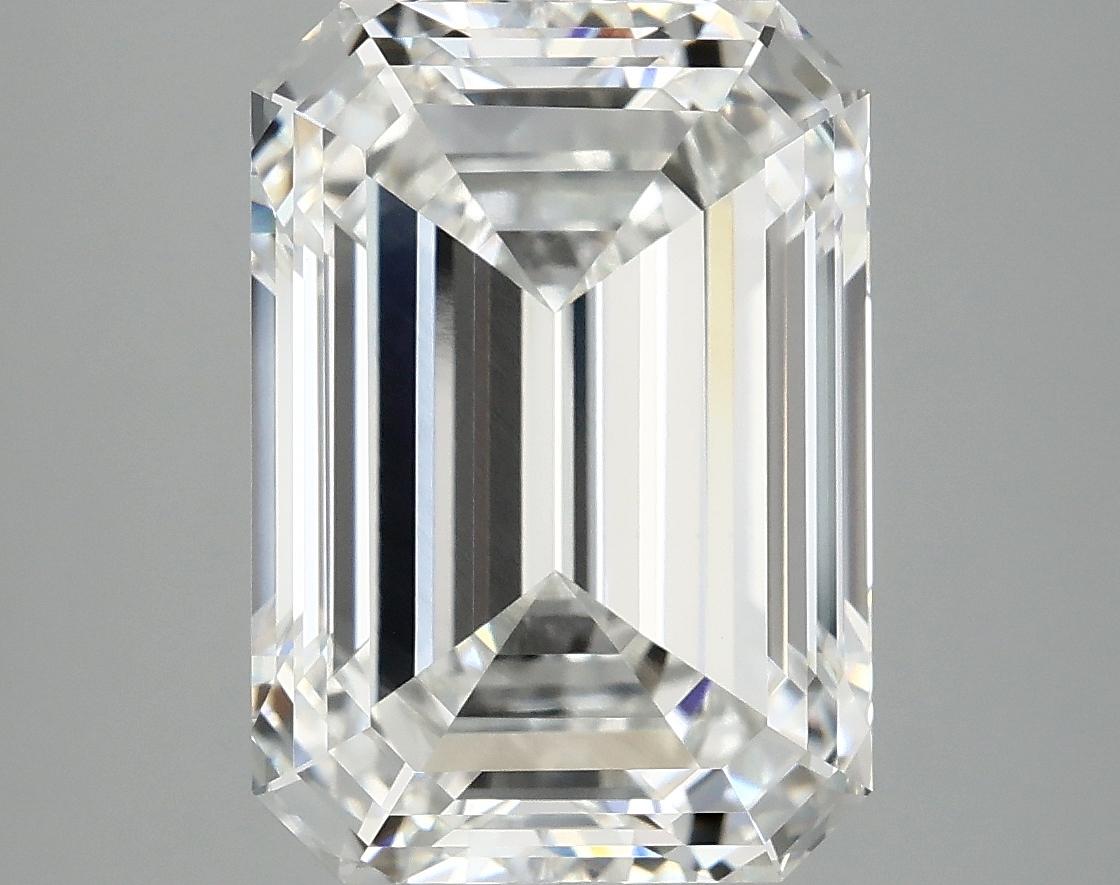 7.2 Carat Emerald Shaped Ideal Cut VVS2 IGI Certified Lab Grown Diamond