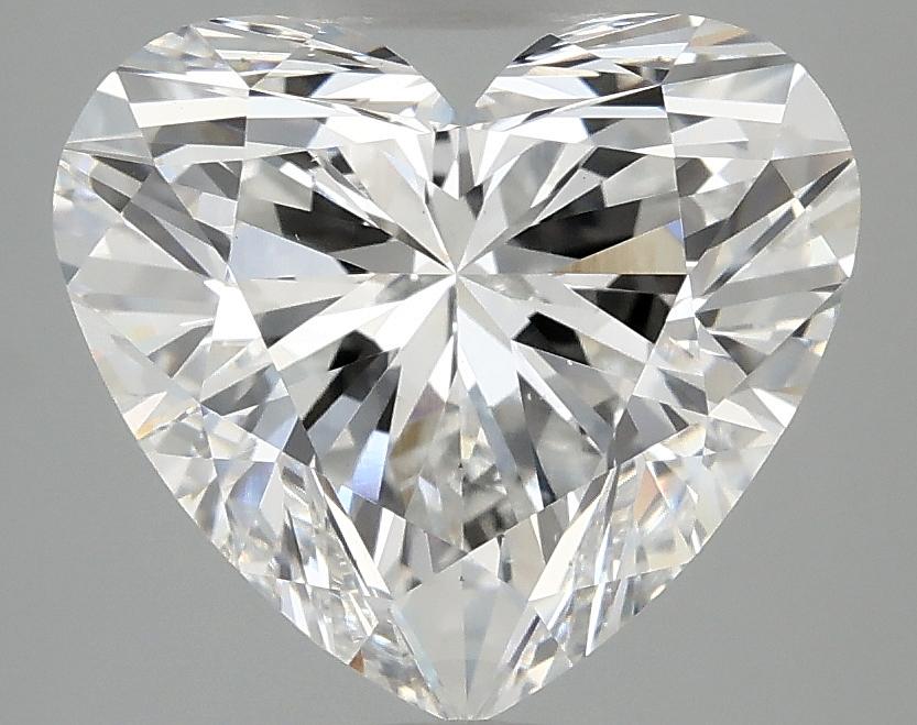 4.08 Carat Heart Shaped Ideal Cut VS1 IGI Certified Lab Grown Diamond