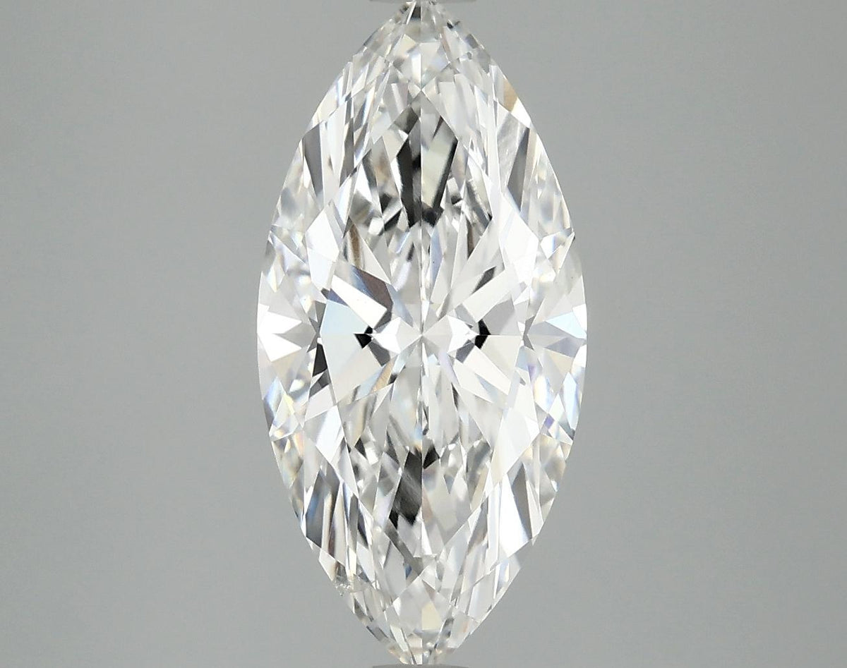 3.02 Carat Marquise Shaped Excellent Cut SI1 IGI Certified Lab Grown Diamond