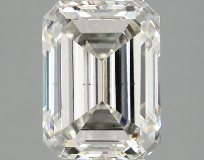 1.97 Carat Emerald Shaped Excellent Cut VS2 IGI Certified Lab Grown Diamond