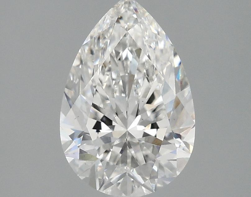 1.59 Carat Pear Shaped Excellent Cut VS2 IGI Certified Lab Grown Diamond