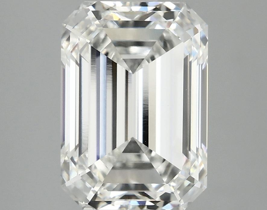 3.19 Carat Emerald Shaped Ideal Cut VVS2 IGI Certified Lab Grown Diamond