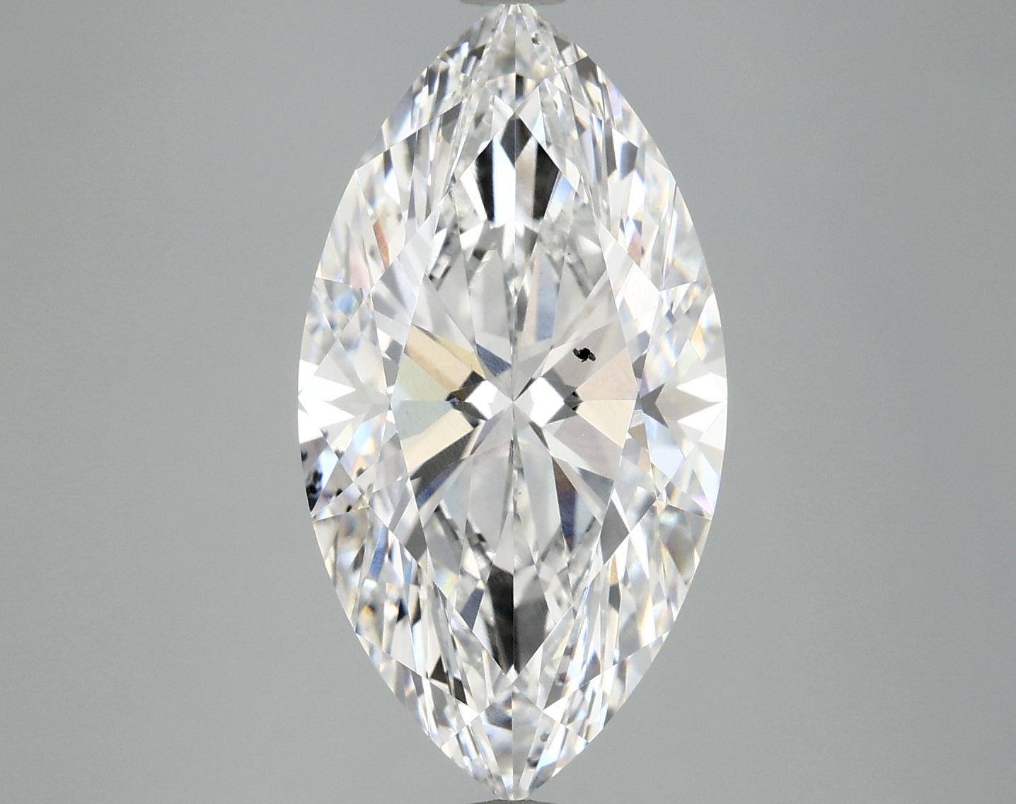5.07 Carat Marquise Shaped Excellent Cut SI1 IGI Certified Lab Grown Diamond