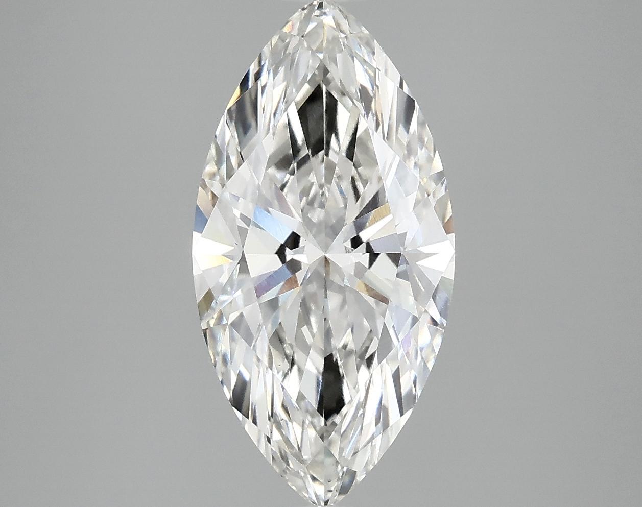 3.05 Carat Marquise Shaped Ideal Cut VS1 IGI Certified Lab Grown Diamond
