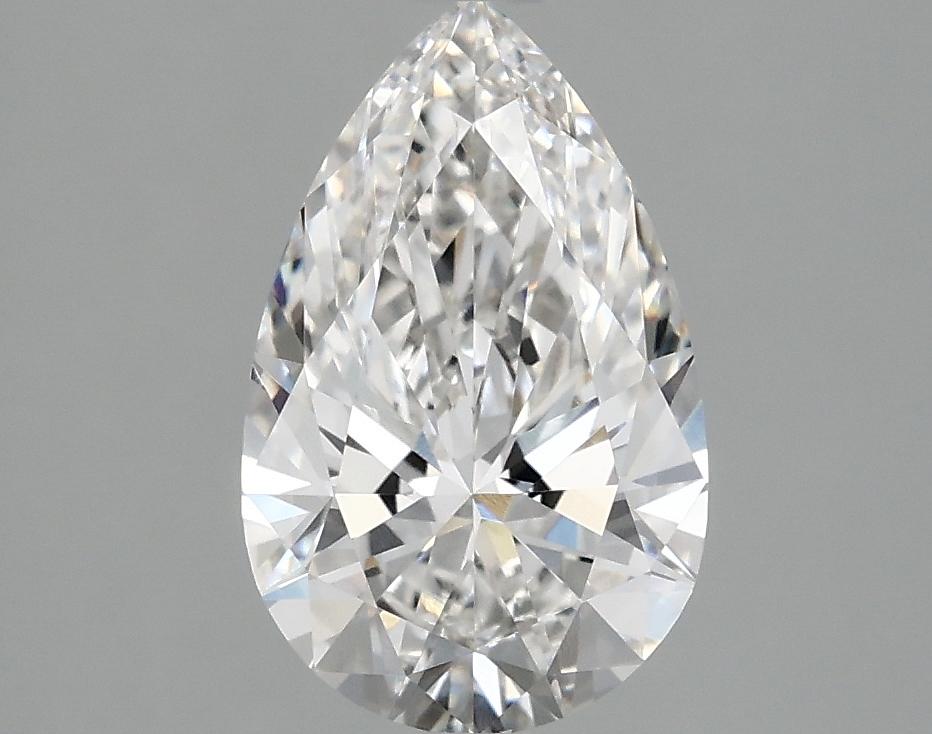 1.84 Carat Pear Shaped Ideal Cut VVS2 IGI Certified Lab Grown Diamond