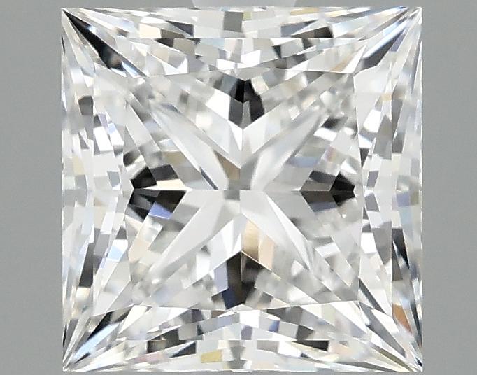 2.09 Carat Princess Shaped Ideal Cut VVS2 IGI Certified Lab Grown Diamond
