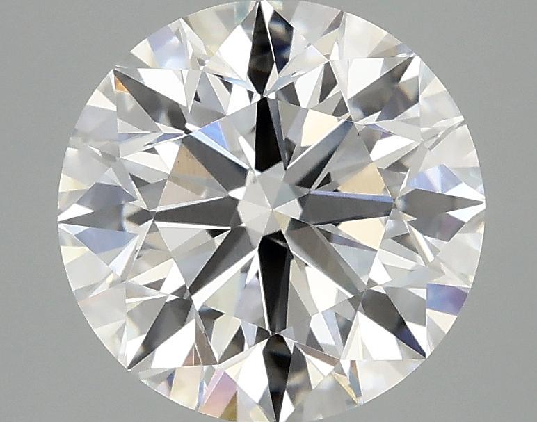 3.05 Carat Round Shaped Excellent Cut VVS2 IGI Certified Lab Grown Diamond