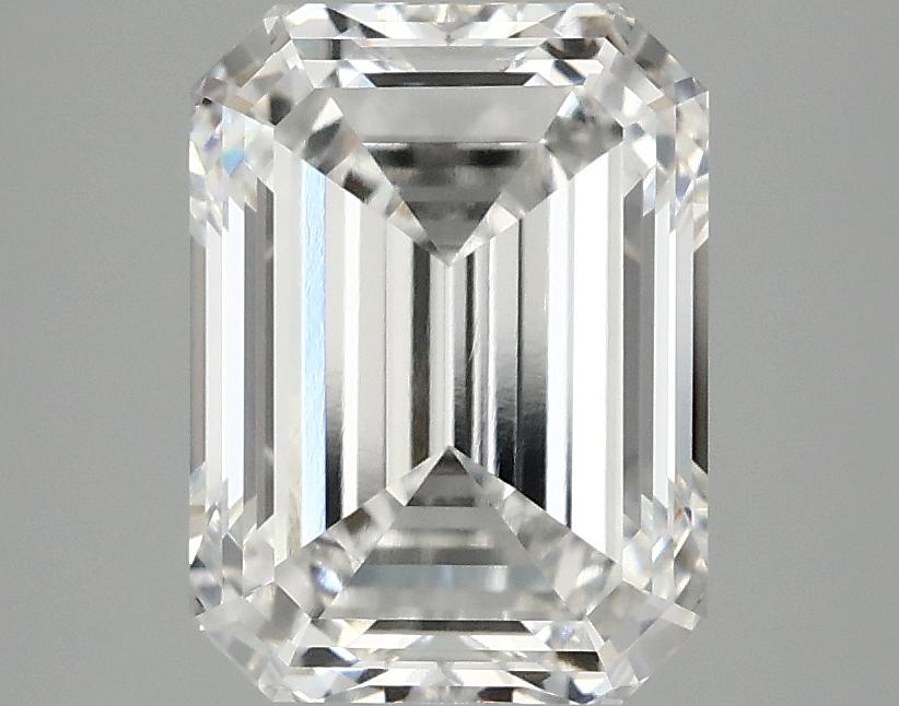 3.01 Carat Emerald Shaped Excellent Cut VVS2 IGI Certified Lab Grown Diamond