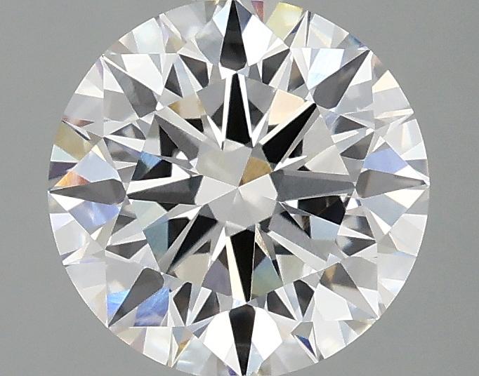 2.03 Carat Round Shaped Excellent Cut VVS2 IGI Certified Lab Grown Diamond