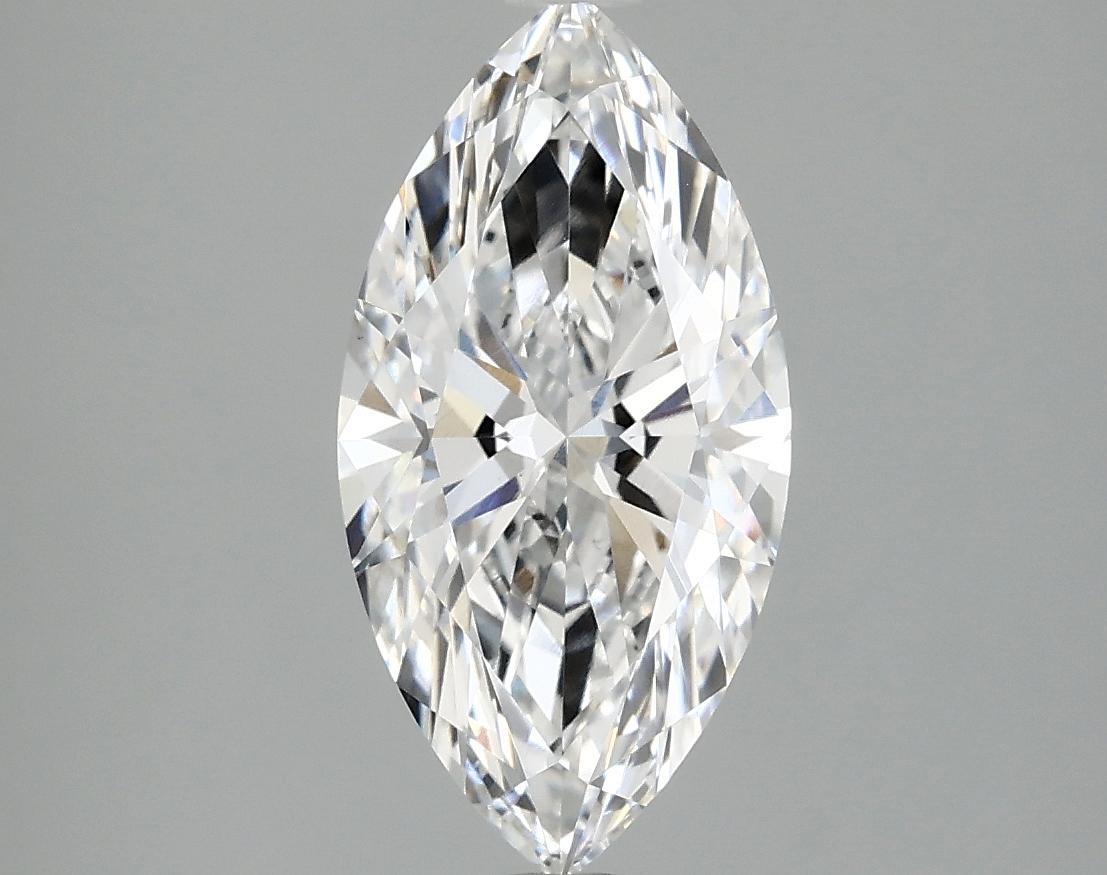 2.1 Carat Marquise Shaped Ideal Cut VVS2 IGI Certified Lab Grown Diamond