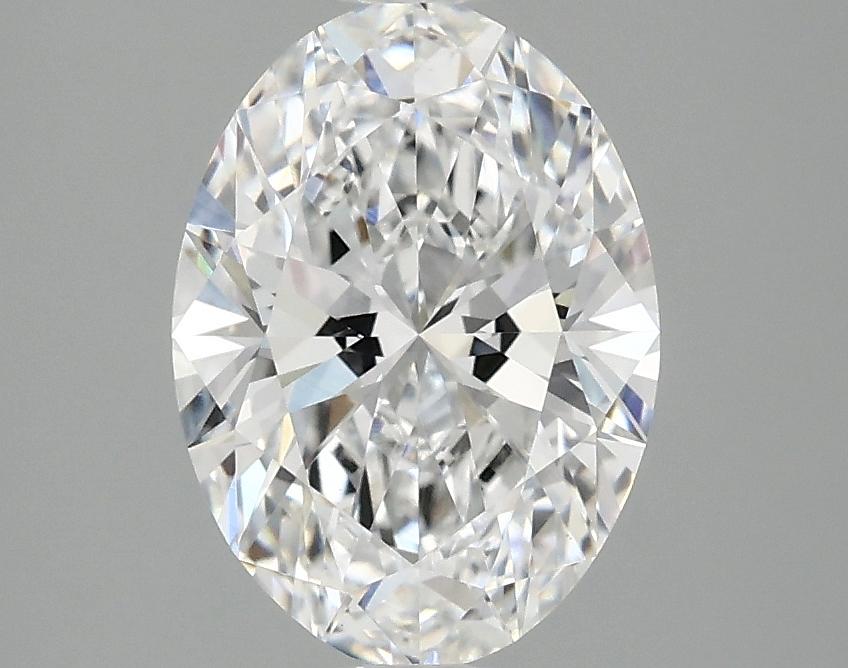 2.05 Carat Oval Shaped Ideal Cut VVS2 IGI Certified Lab Grown Diamond