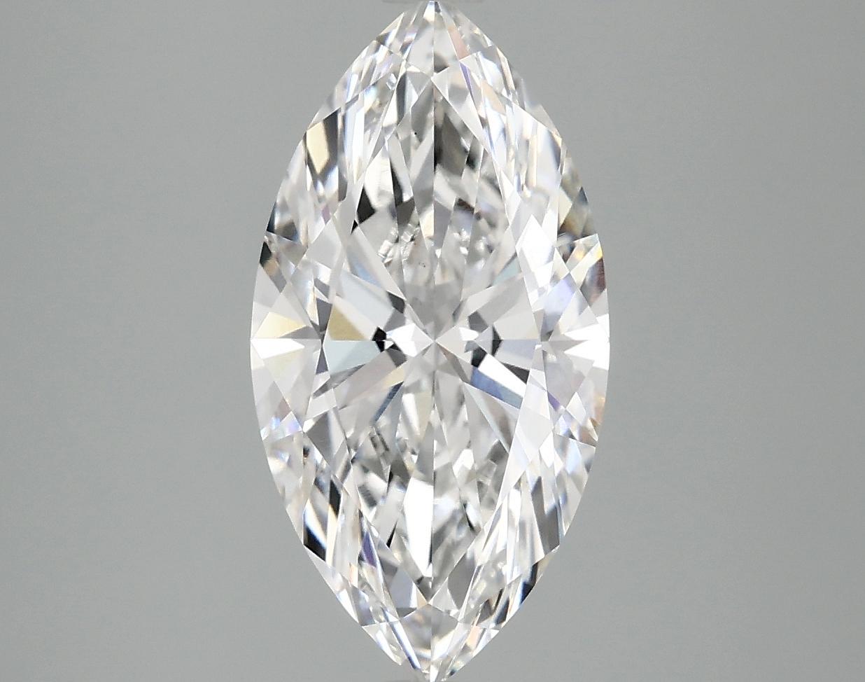 3.06 Carat Marquise Shaped Ideal Cut VS1 IGI Certified Lab Grown Diamond