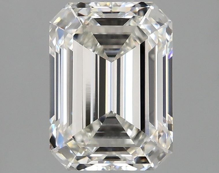 2.05 Carat Emerald Shaped Excellent Cut VVS2 IGI Certified Lab Grown Diamond