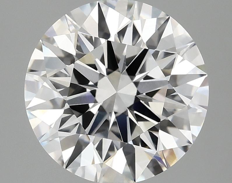 3.08 Carat Round Shaped Ideal Cut VVS2 IGI Certified Lab Grown Diamond