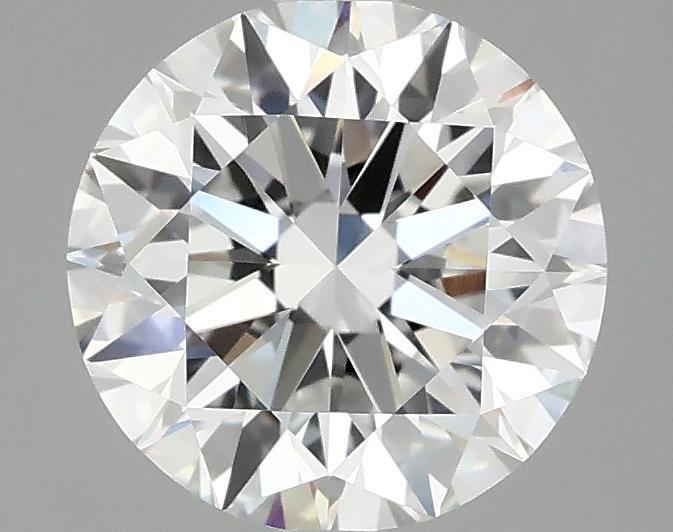 2.03 Carat Round Shaped Ideal Cut VVS2 IGI Certified Lab Grown Diamond