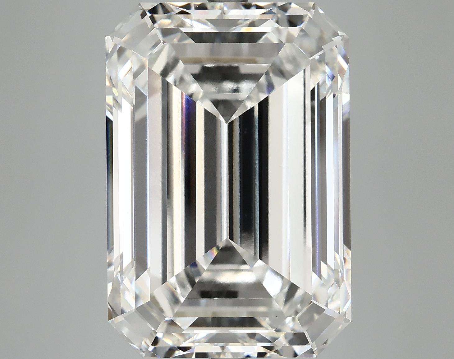 15.06 Carat Emerald Shaped Ideal Cut VVS2 IGI Certified Lab Grown Diamond