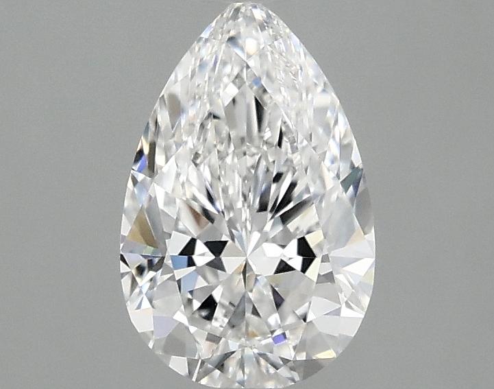 0.97 Carat Pear Shaped Ideal Cut VVS2 IGI Certified Lab Grown Diamond