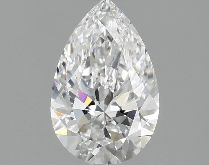 0.98 Carat Pear Shaped Ideal Cut VVS2 IGI Certified Lab Grown Diamond