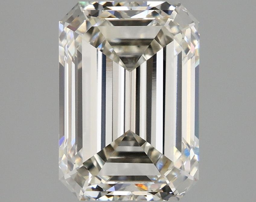 3.07 Carat Emerald Shaped Ideal Cut VVS2 IGI Certified Lab Grown Diamond
